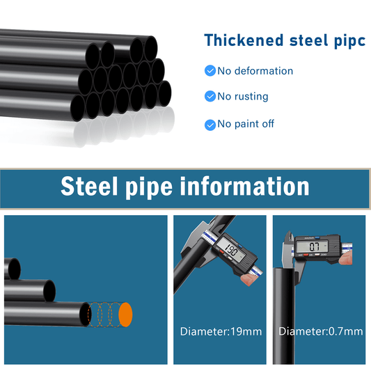 Satifur Clothes Rack with 3 Tiers Storage Shelves, Clothing and Shoes Racks, Garment Rack with Wheels, Multi-functional Double Rod Hanging Rack, Black